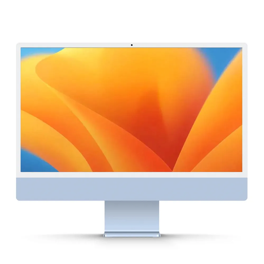 Apple iMac 24 pollici (2021) M1 8-Core, 4 porte Thunderbolt, Blu 8GB - 512GB SSD - Eccellente