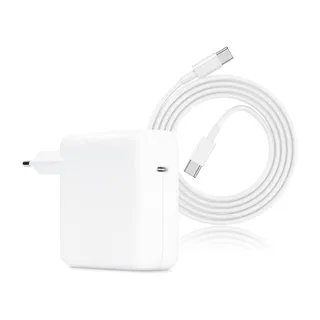 Alimentatore USB-C compatibile per MacBook Pro e MacBook Air (Nuovo) 61W