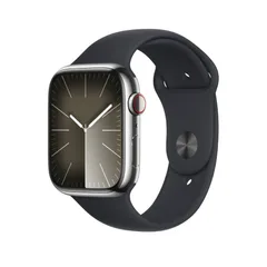 Apple Watch Series 7 (2021) Acciaio inossidabile, 45mm, Argento GPS + Cellular - Ottimo