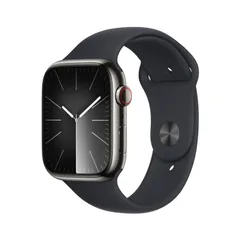 Apple Watch Series 7 (2021) Acciaio inossidabile, 41mm, Grafite GPS + Cellular - Ottimo