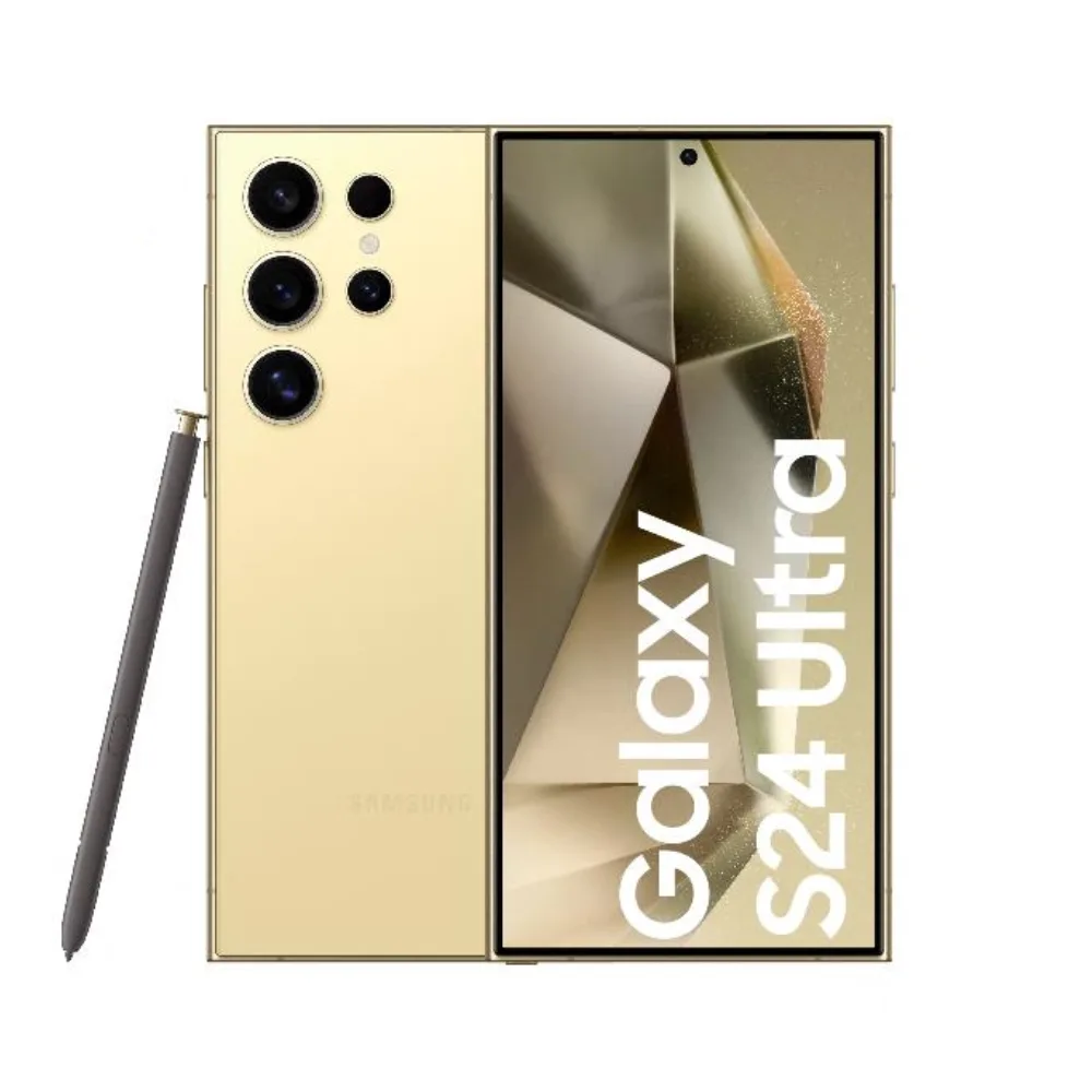 Samsung Galaxy S24 Ultra Ricondizionato S24 Ultra Oro - 256GB - Eccellente