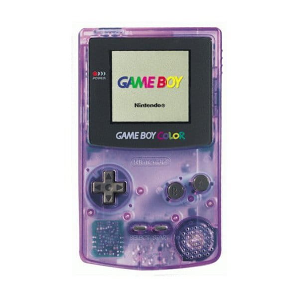 Nintendo Game Boy Color (Trasparente/Viola) Ricondizionato Ottimo