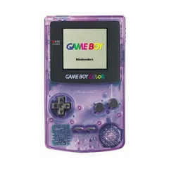 Nintendo Game Boy Color (Trasparente/Viola) Ricondizionato Ottimo