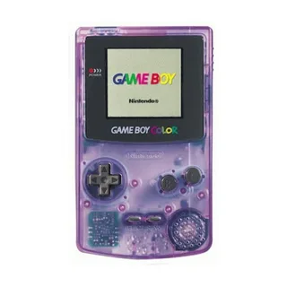 Nintendo Game Boy Color (Trasparente/Viola) Ricondizionato Ottimo